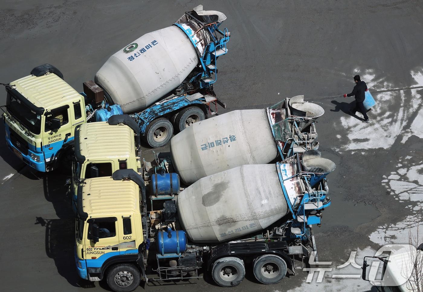 레미콘 공장&#40;사진은 기사 내용과 무관함&#41;ⓒ News1 오대일 기자