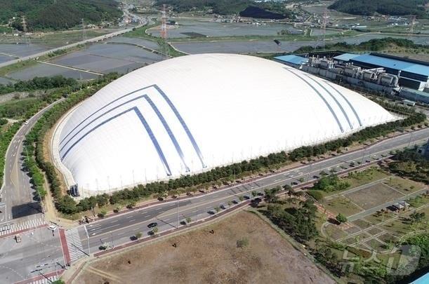 본문 이미지 - 서산 오토밸리 산폐장 모습. &#40;에코솔루션 제공. 재판매 및 DB금지&#41; /뉴스1