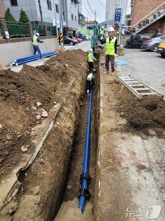 본문 이미지 - 원주시 지방상수도 현대화 사업.&#40;K-water 한강유역본부 제공. 재판매 및 DB금지&#41;/뉴스1