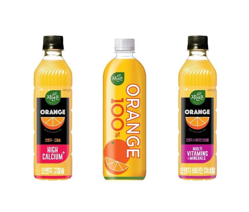 본문 이미지 - 웅진식품 네이버전용 자연은오렌지.(웅진식품 제공)