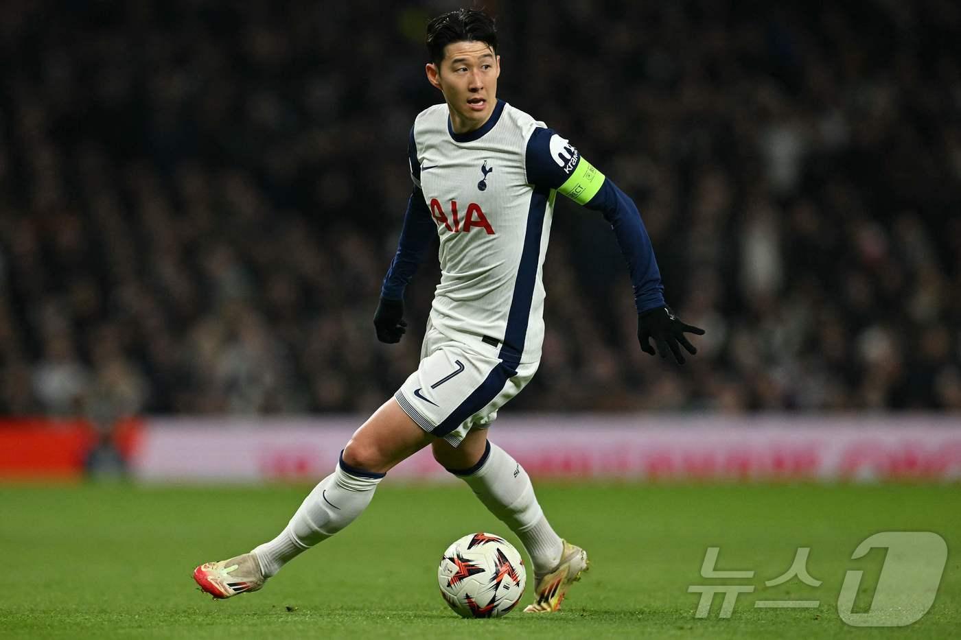 토트넘의 손흥민 ⓒ AFP=뉴스1 