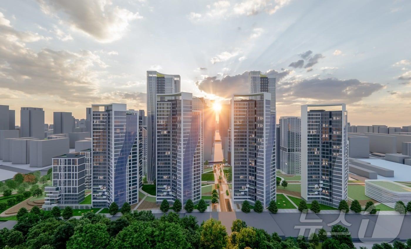 본문 이미지 -  목동 11단지 예상 조감도 (양천구 제공)