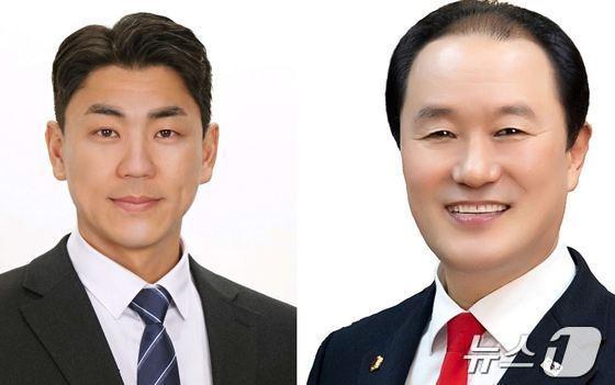 본문 이미지 - 사진 왼쪽부터 더불어민주당 오현식, 국민의힘 윤재상 강화군인천시의원 후보 /뉴스1 