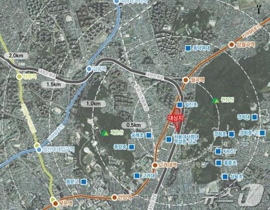 본문 이미지 -  서울 성북구 종암동 3-10 일대 (서울시 제공)