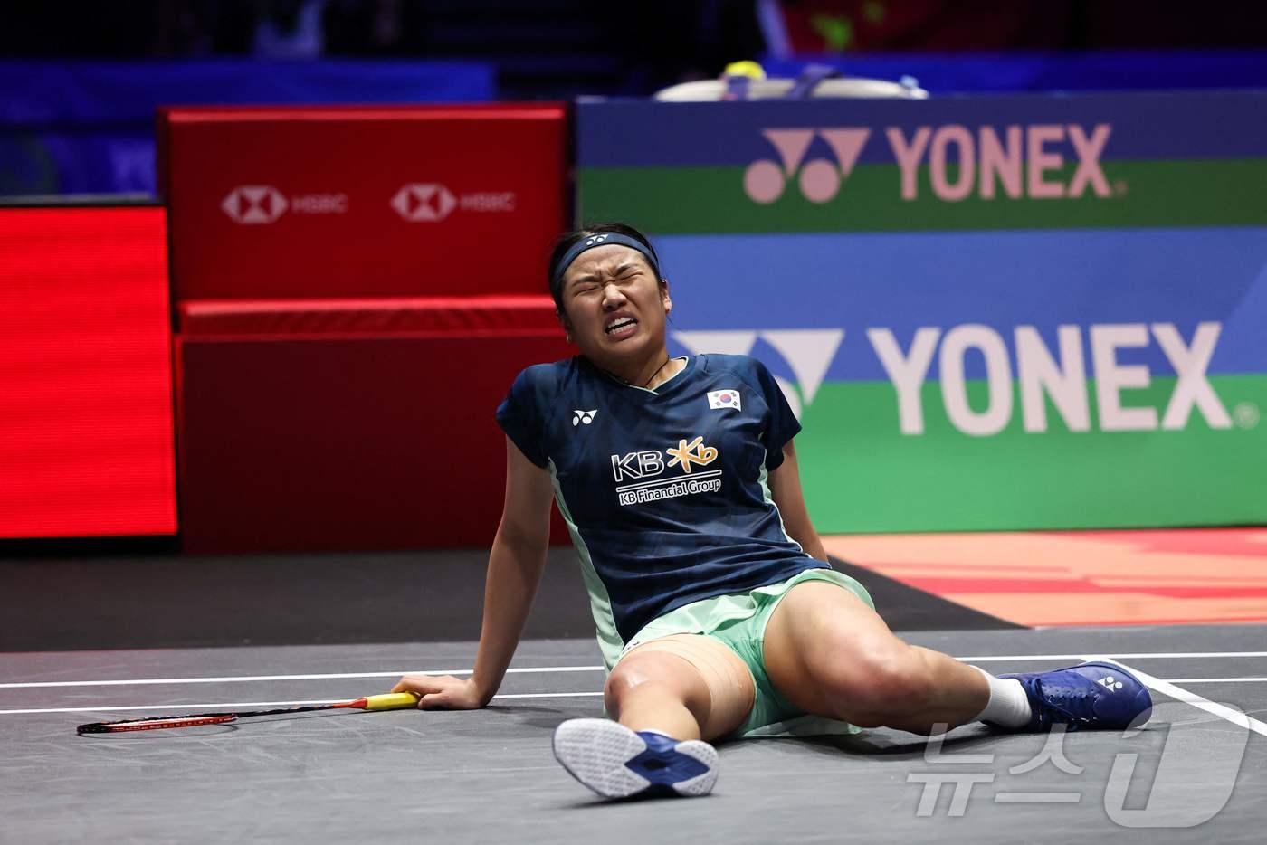 안세영&#40;삼성생명&#41;. ⓒ AFP=뉴스1