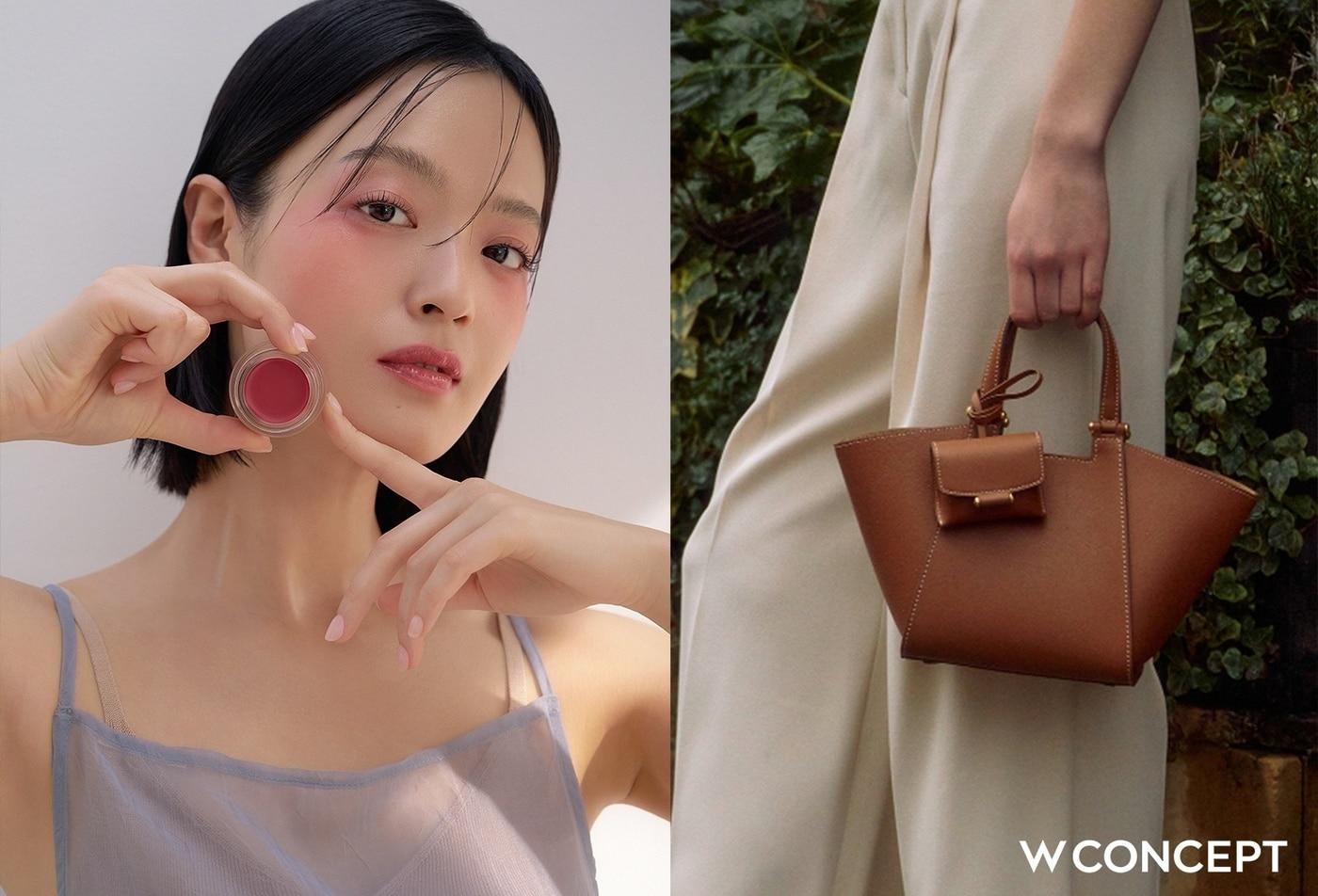 W컨셉에 따르면 최근 한 달간(2월 14일~3월 13일) 매출 데이터를 분석한 결과 색조 메이크업 매출이 60% 증가했다.(W컨셉제공)