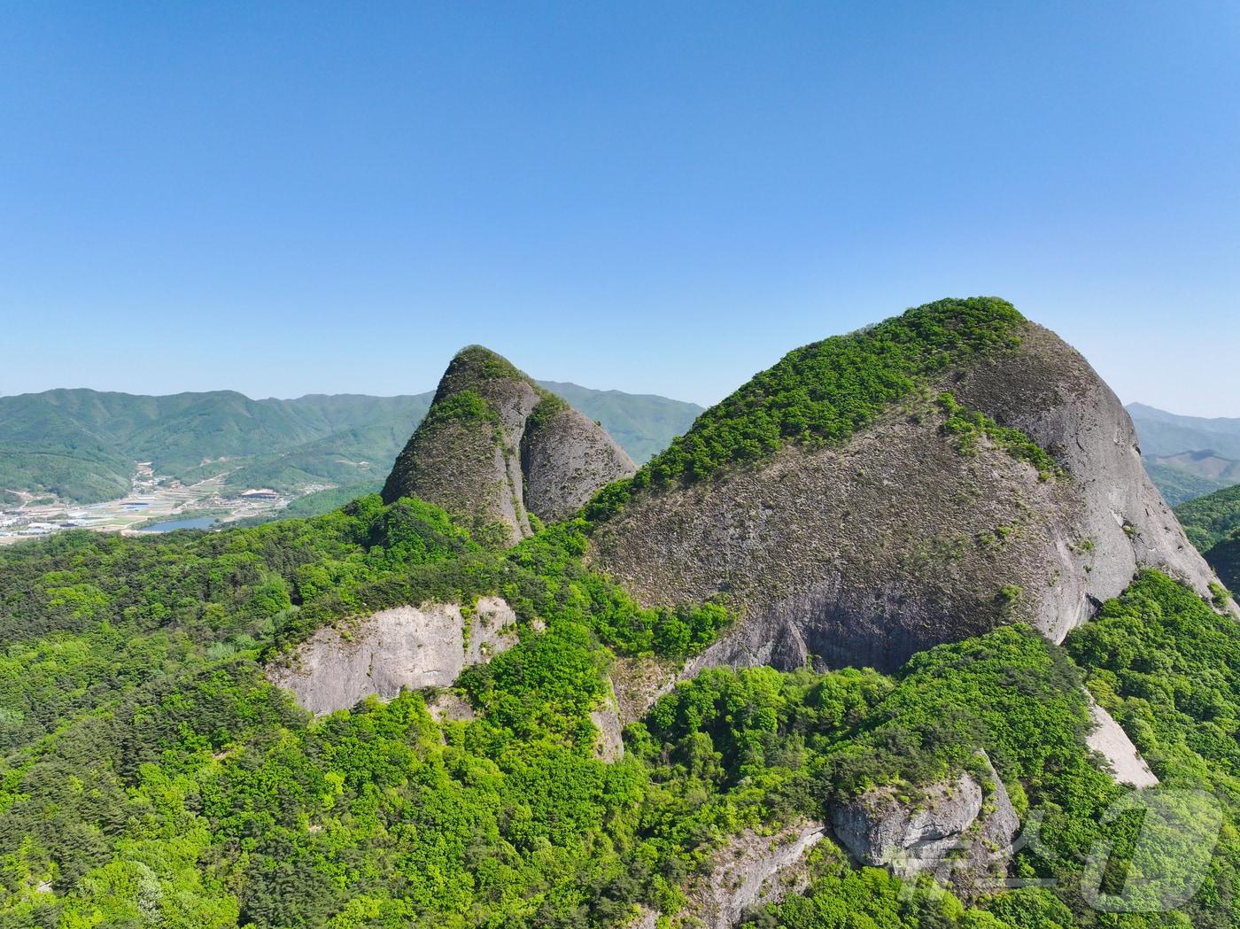 본문 이미지 - 전북자치도 진안군이 마이산도립공원 암마이봉 등산로 구간의 입산 통제를 해제한다.(진안군제공. 재판매 및 DB제한)2025.3.17/뉴스1