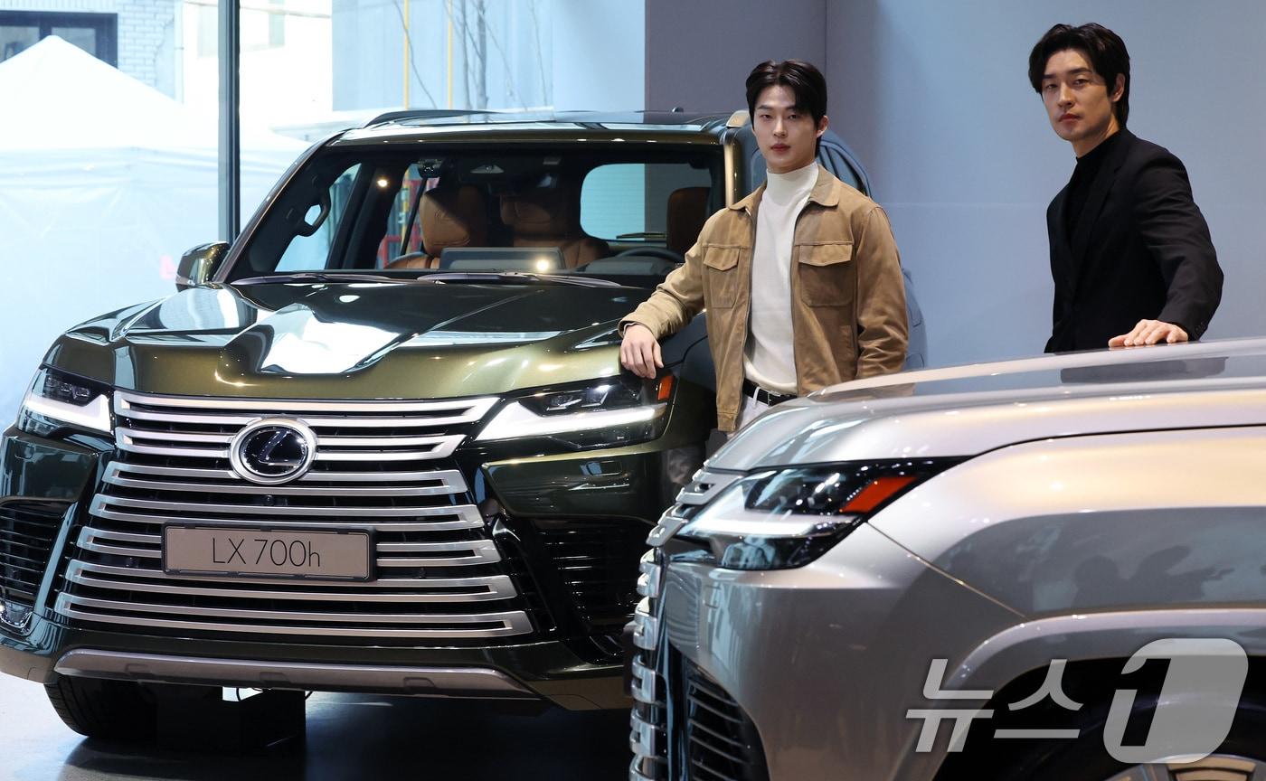 지난 3월 서울 성동구 앤더슨씨 성수에서 공개된 렉서스 대형  SUV &#39;디 올 뉴 LX 700h&#39;&#40;THE ALL-NEW LX 700h&#41; 차량&#40;자료사진&#41;. 2025.3.17/뉴스1 ⓒ News1 이동해 기자
