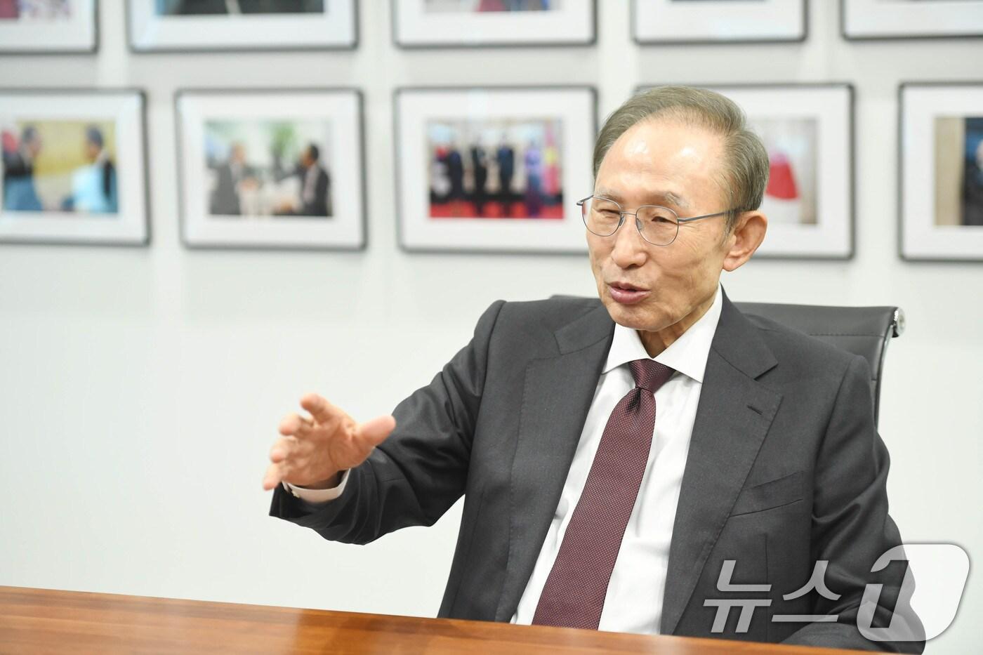 본문 이미지 - 이명박 전 대통령(공동취재) 2025.3.17/뉴스1 ⓒ News1