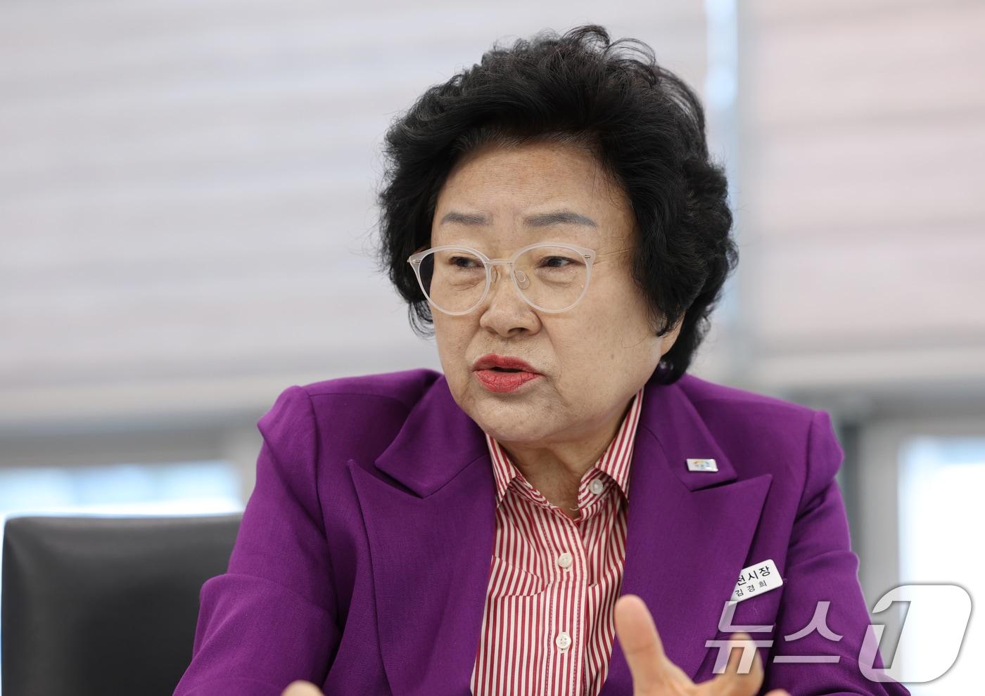 김경희 이천시장. ⓒ News1 김영운 기자