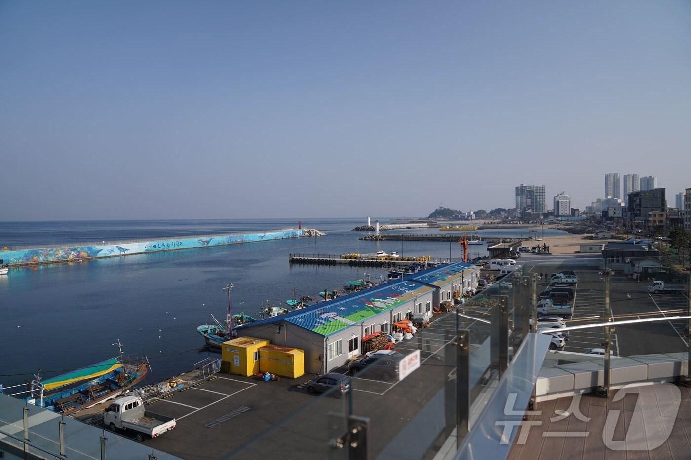 본문 이미지 - 강원 속초지역 항구 전경.(속초시 제공, 재판매 및 DB 금지) 2025.3.17/뉴스1