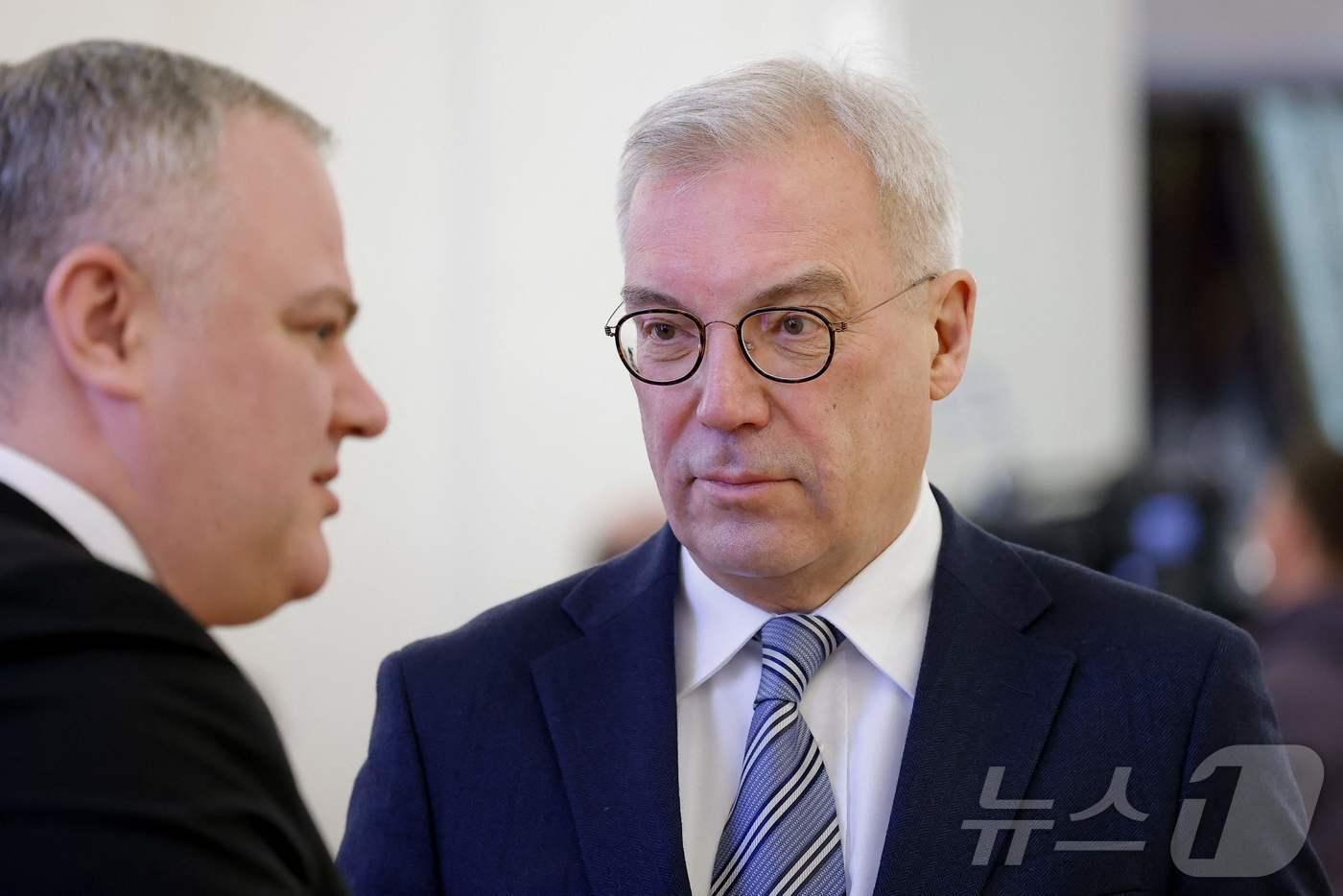 알렉산드르 그루슈코 러시아 외무차관. ⓒ AFP=뉴스1