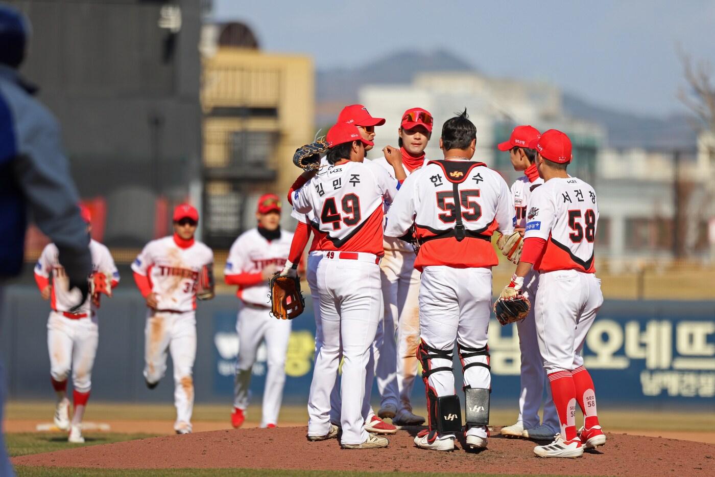 KIA 타이거즈 선수단. (KIA 타이거즈 제공)