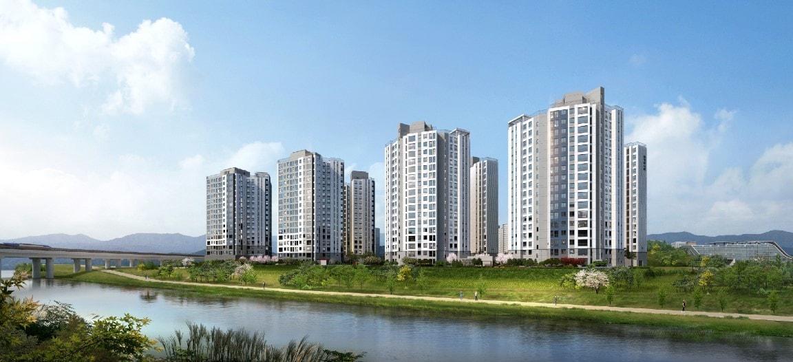 본문 이미지 - 울산 에피트 스타시티 투시도(HL디앤아이한라).