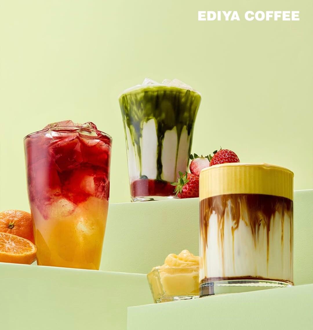 본문 이미지 - 이디야커피, 봄 시즌 음료 3종.(이디야커피 제공)