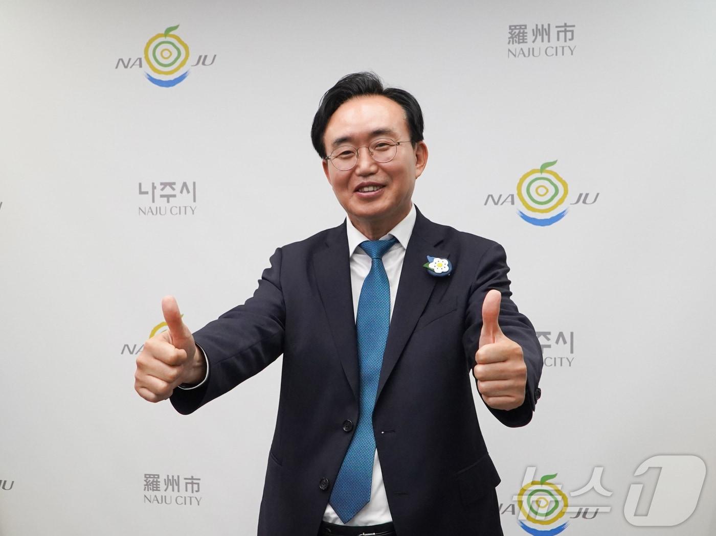 본문 이미지 - 윤병태 나주시장.(나주시 제공, 재배포 및 DB 금지) /뉴스1