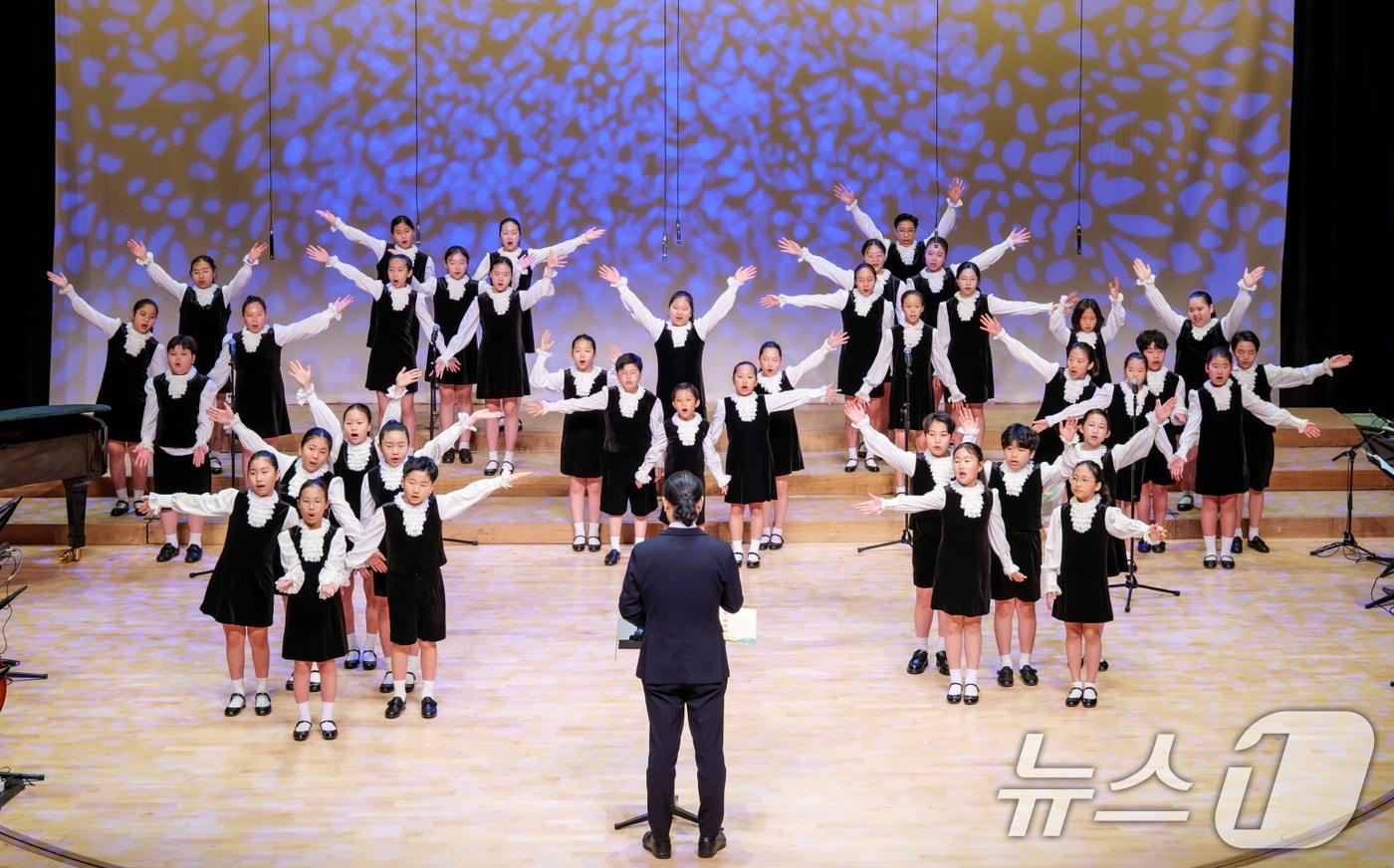 광주시립소년소녀합창단 공연.(광주시 제공. 재판매 및 DB 금지)