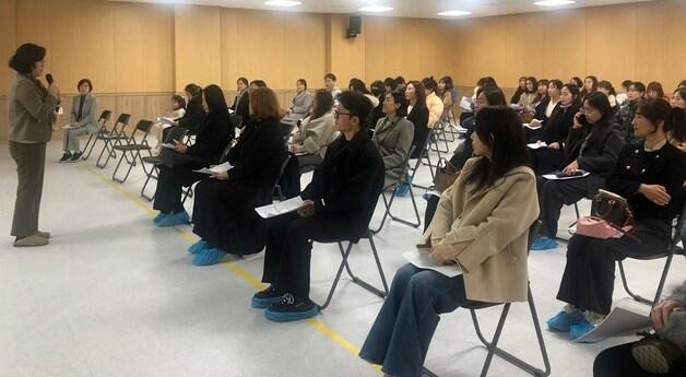 본문 이미지 - 청주 상당초등학교 학교설명회.(청주교육지원청 제공. 재판매 및 DB금지)/뉴스1