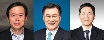 본문 이미지 - 왼쪽부터 이태규 신문방송편집인협회장, 고영진 경남일보 회장, 이후혁 대구일보 사장