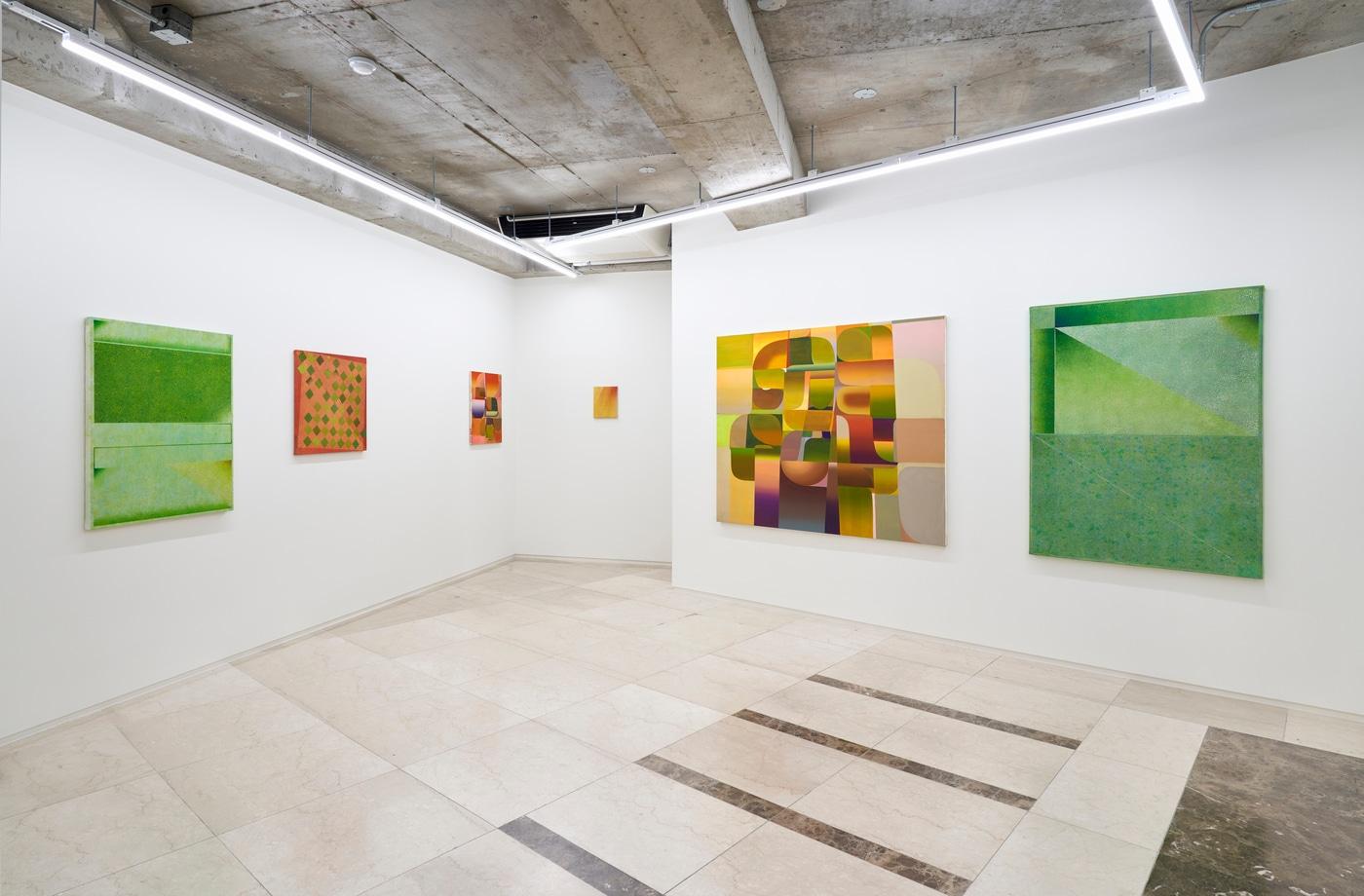 성낙희·손지형 2인전 &#39;더 그라디언트&#39; 전시 전경 &#40;눈 컨템포러리 제공&#41;