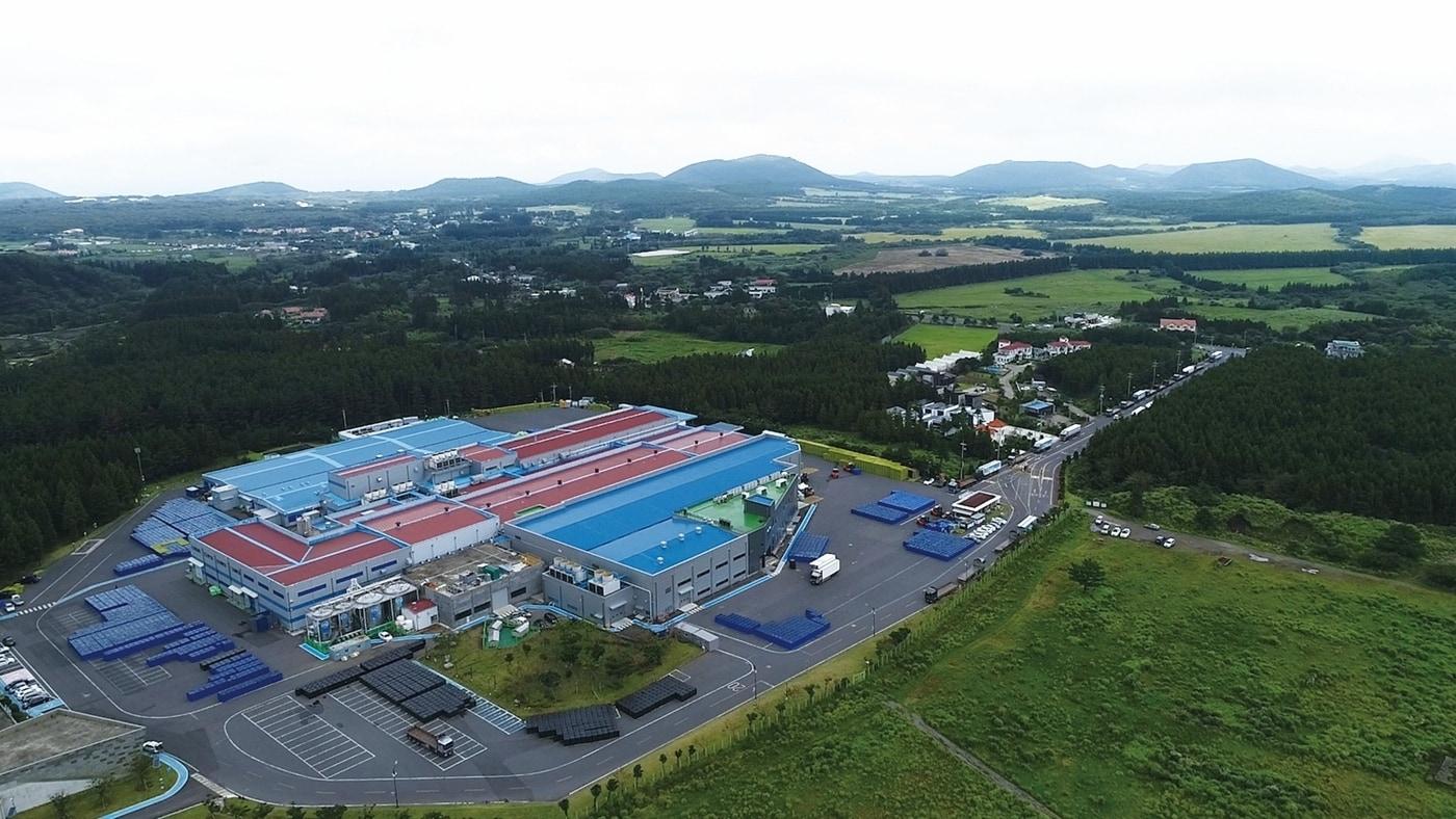 제주삼다수 스마트팩토리 L5 전경(제주개발공사 제공)