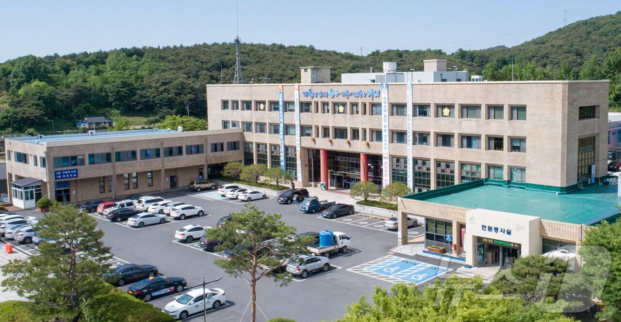 본문 이미지 - 청양군청 전경. /뉴스1