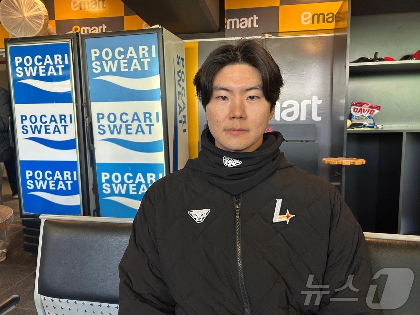 본문 이미지 -  SSG 랜더스 투수 정동윤. ⓒ News1 문대현 기자