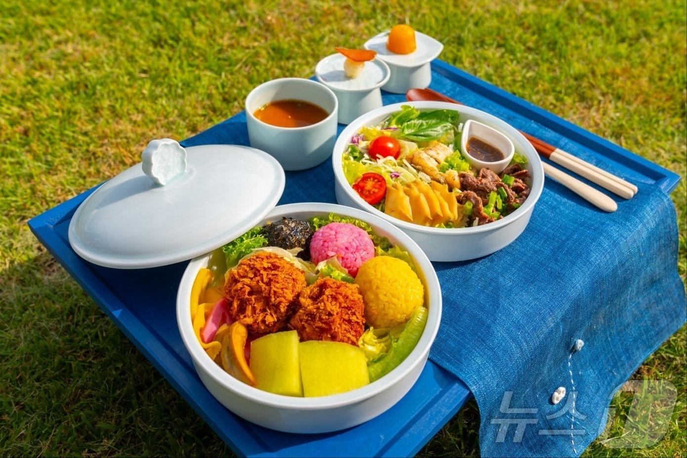 본문 이미지 - 영암 관광두레 예담은규방문화원 상차림 &#40;영암군 제공. 재판매 및 DB금지&#41; /뉴스1 