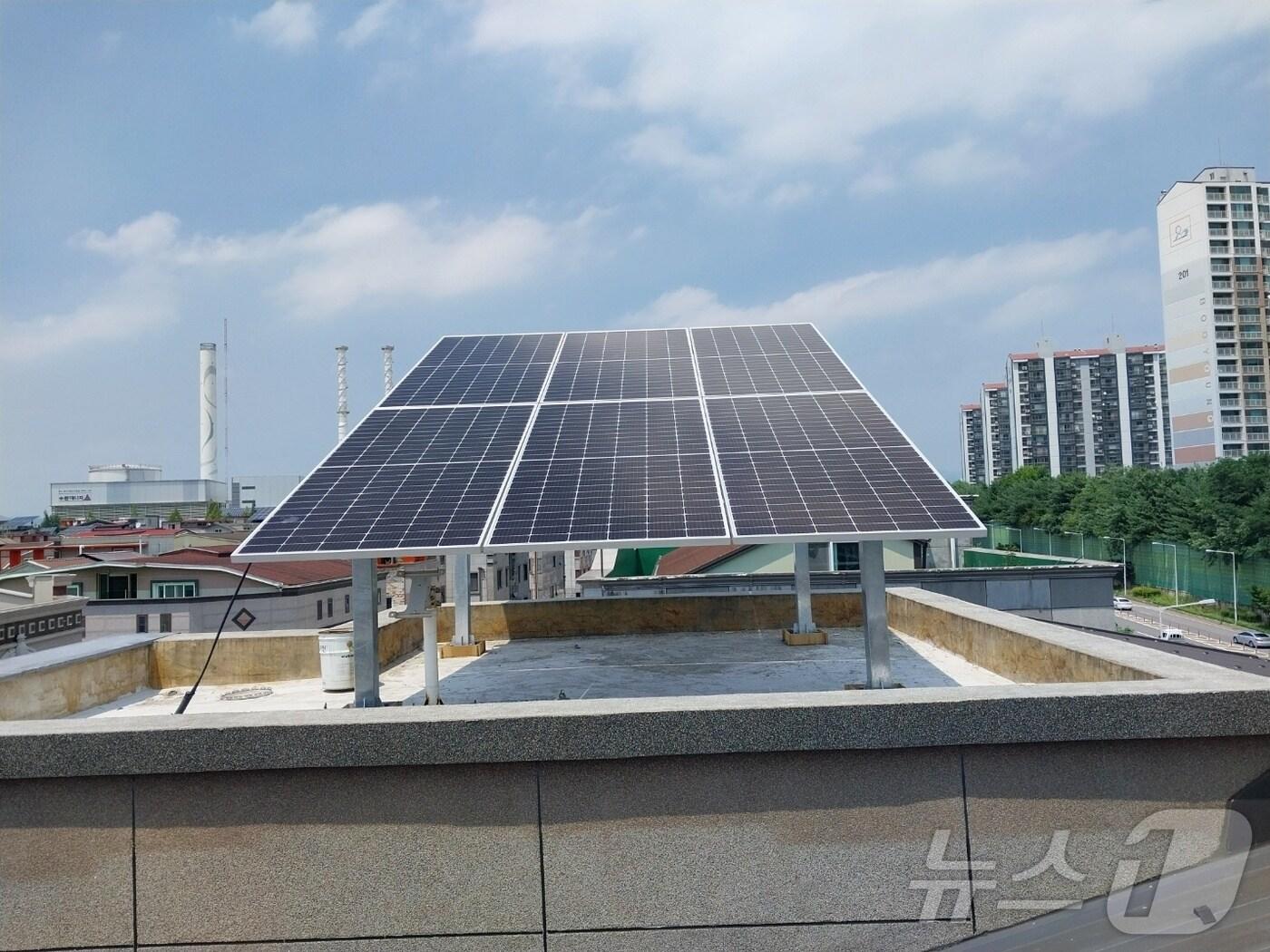 본문 이미지 - 광주시 신재생에너지 주택 지원 사업.(광주시 제공. 재판매 및 DB 금지) 