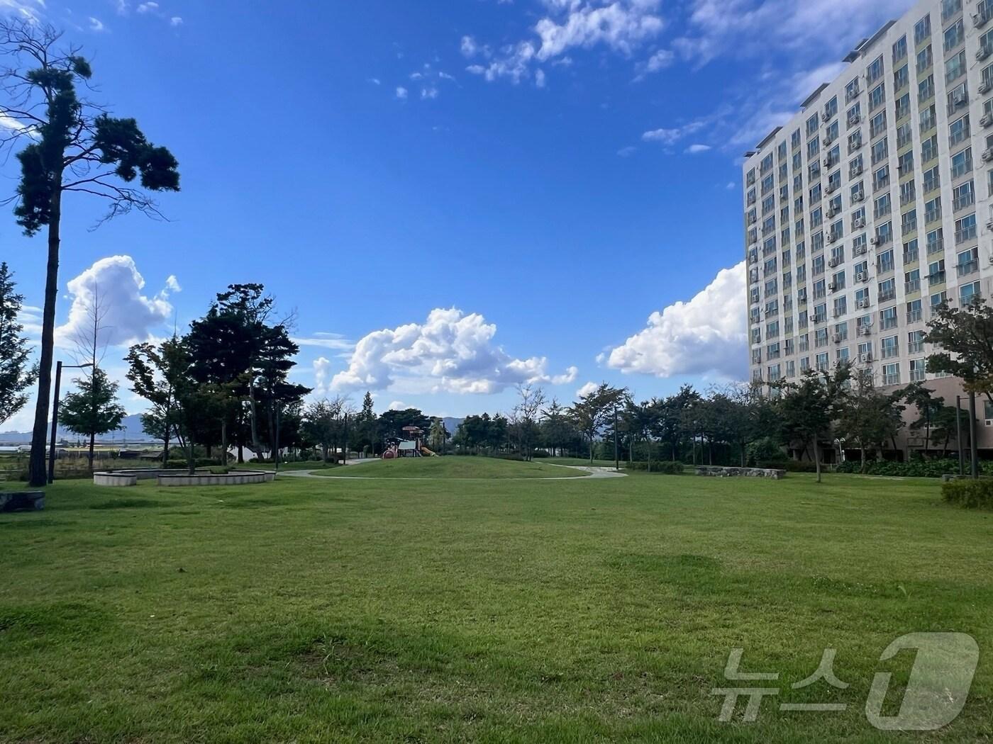 본문 이미지 - 삽교호 근린공원. (예산군 제공. 재판매 및 DB금지) /뉴스1