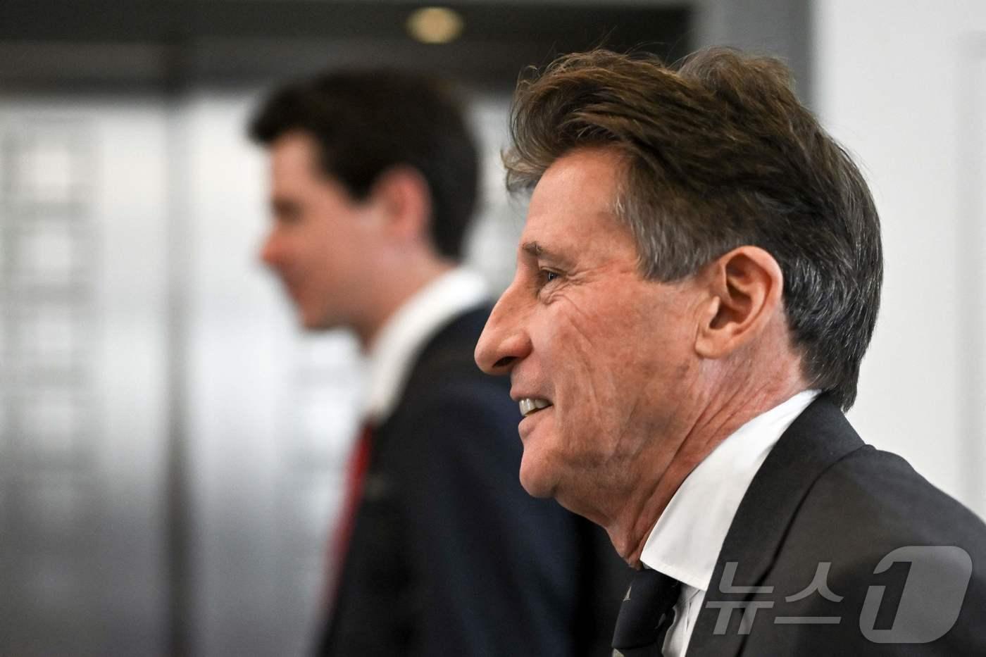 IOC 회장에 도전하는 세바스찬 코. ⓒ AFP=뉴스1