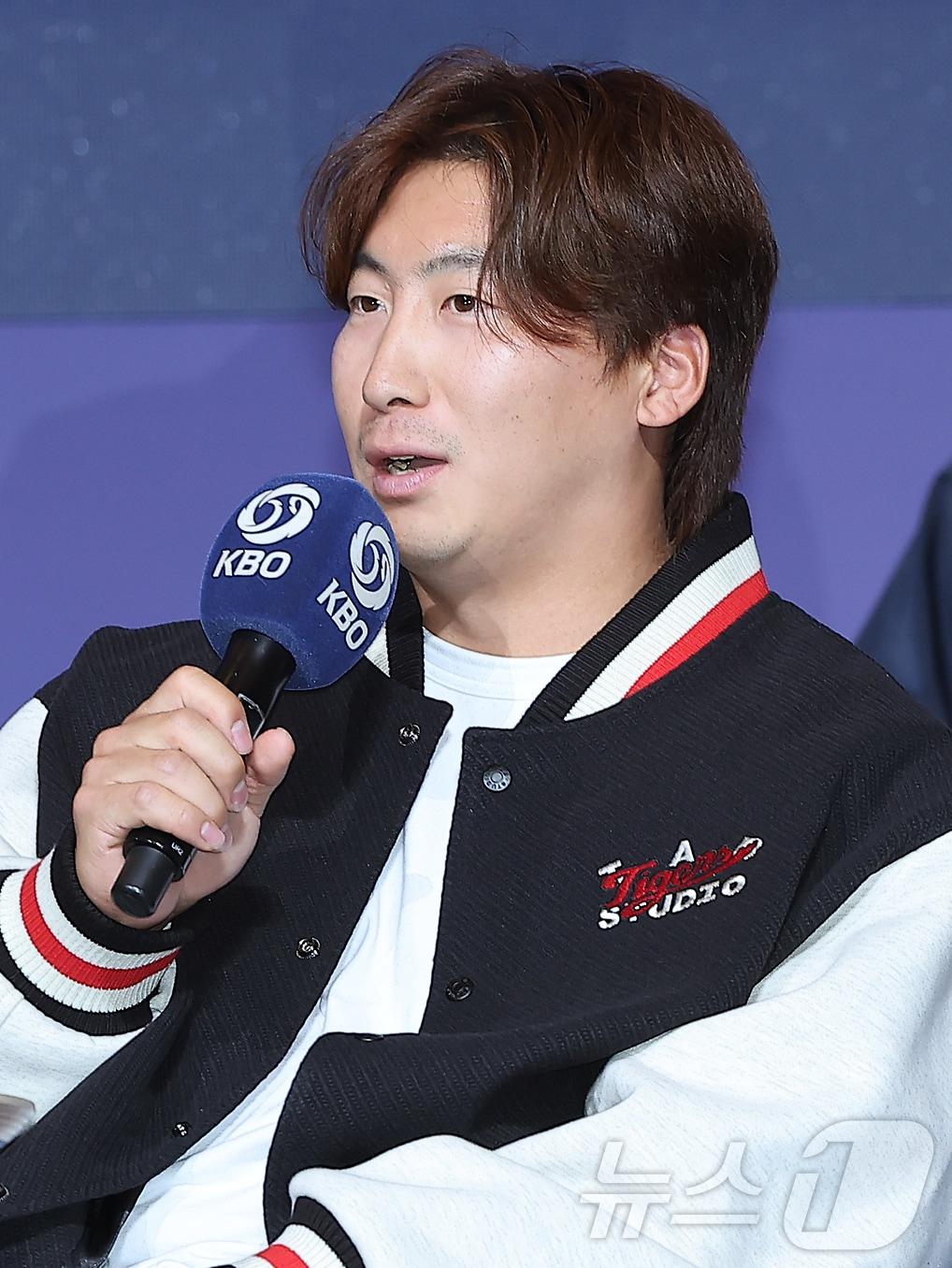 본문 이미지 - KIA 타이거즈 나성범. 2025.3.20/뉴스1 ⓒ News1 김진환 기자