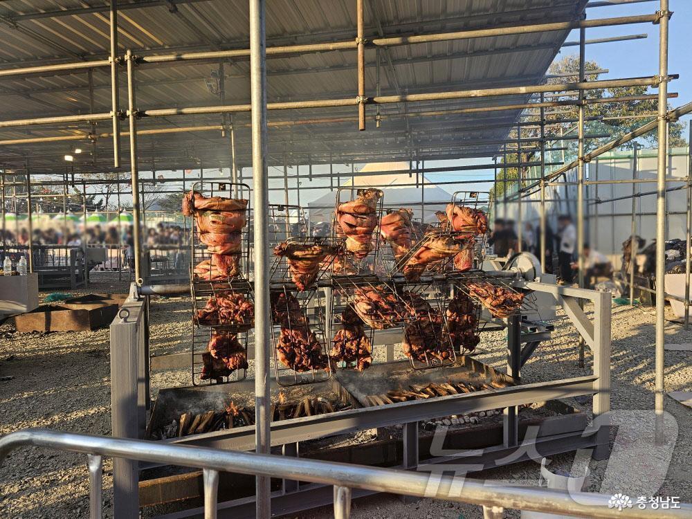 본문 이미지 - 지난해 홍성글로벌바비큐페스티벌 모습. (충남도 제공. 재판매 및 DB금지) /뉴스1