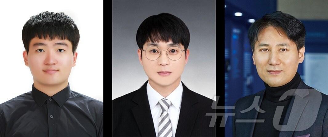 본문 이미지 - (사진 왼쪽부터)인하대 생명공학과 박범준 박사, 상명대 그린화학공학과 강성민 교수, 인하대 생명공학과 허윤석 교수.(인하대 제공)2025.3.21/뉴스1