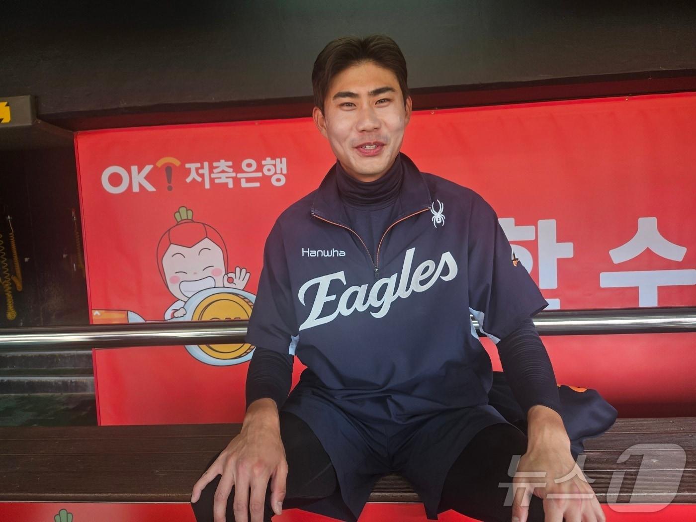 본문 이미지 - 한화 이글스 심우준. ⓒ News1