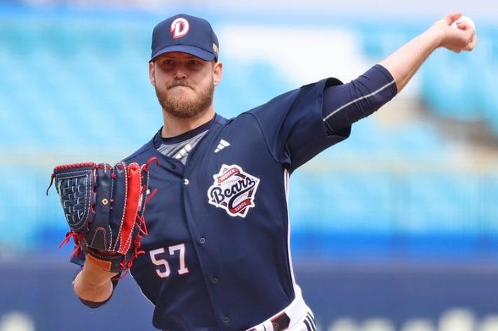 본문 이미지 - 두산 베어스 투수 콜 어빈. &#40;두산 베어스 제공&#41; 