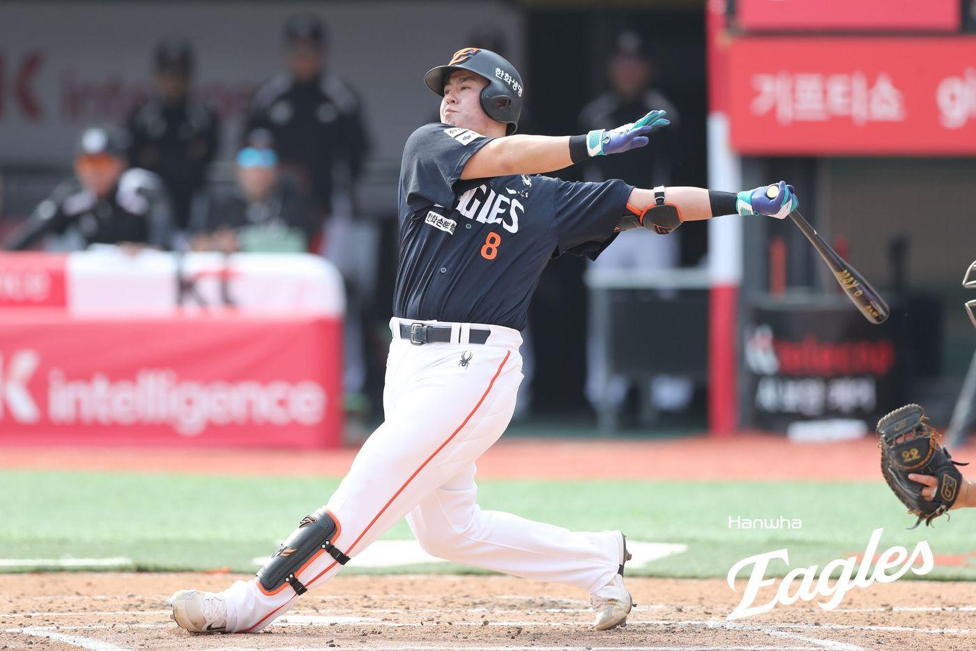 본문 이미지 - 한화 노시환.(한화 이글스 제공)