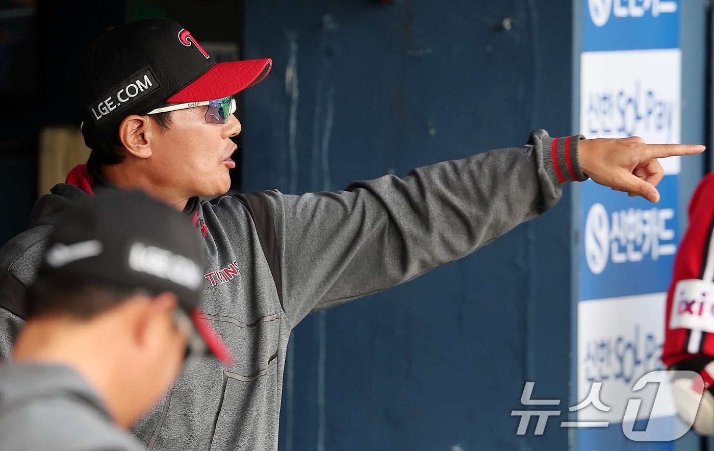 LG 트윈스 염경엽 감독. /뉴스1 DB ⓒ News1 김진환 기자