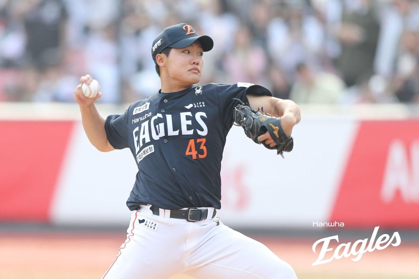 한화 정우주.(한화 이글스 제공)