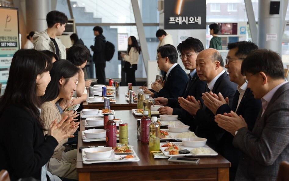 본문 이미지 -  고려대 세종캠퍼스 미션의 아침밥 프로그램 개시.(고려대 세종캠퍼스 제공.재판매 및 DB금지)