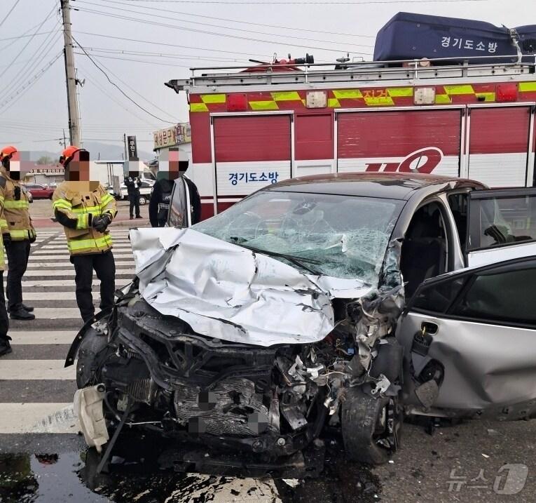 본문 이미지 - 사고 현장(경기 남양주소방서 제공. 재판매 및 DB 금지)/뉴스1 