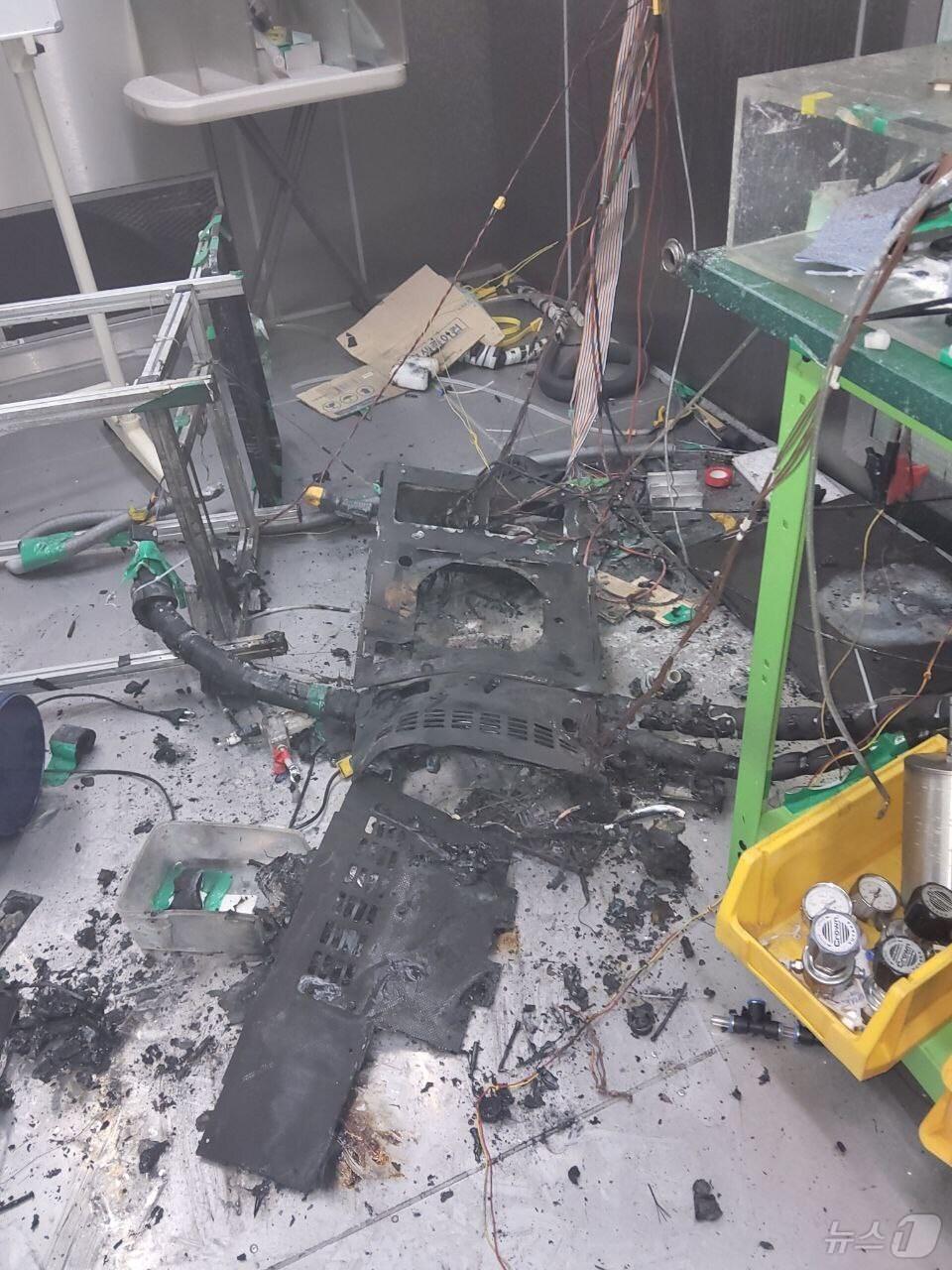 본문 이미지 - 화재 현장. (경기도소방재난본부 제공. 재판매 및 DB 금지) 2025.3.24/뉴스1