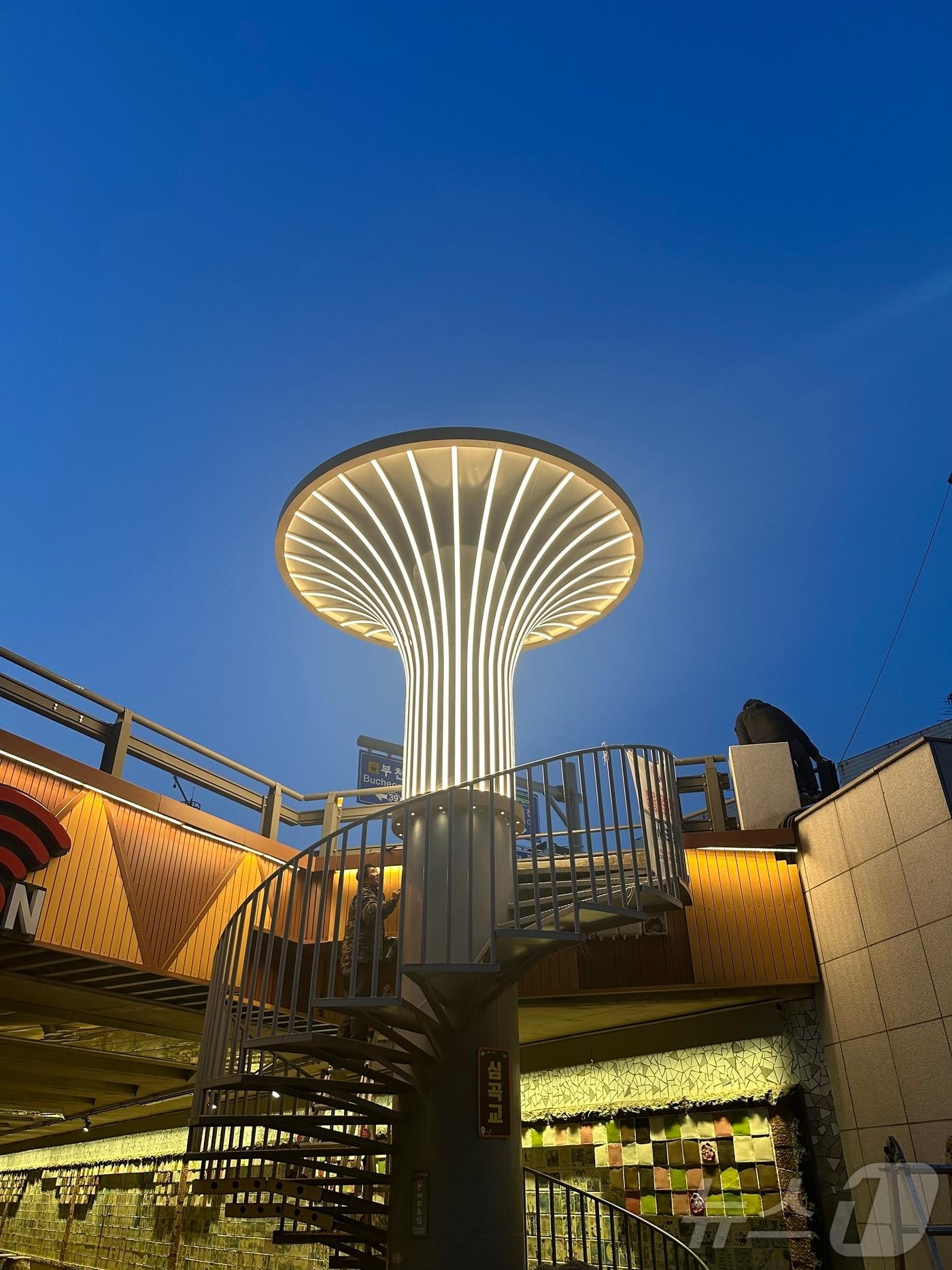 본문 이미지 - 경관조명(경기 부천시 제공.재판매 및 DB금지)