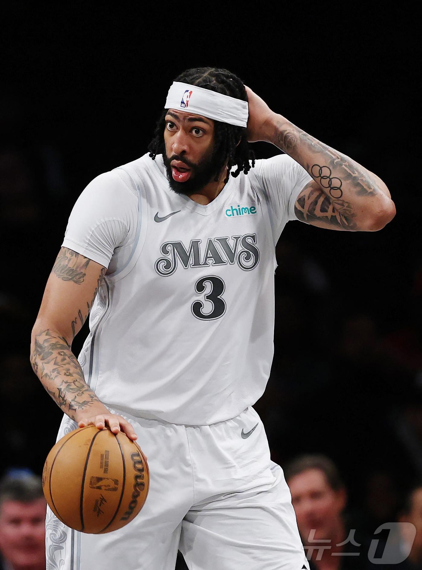 본문 이미지 - NBA 댈러스 앤서니 데이비스. ⓒ AFP=뉴스1