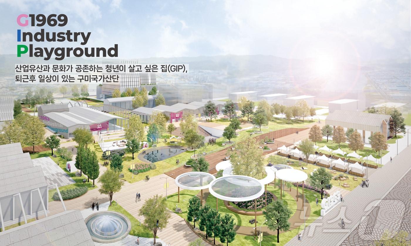 구미 문화산단 조감도/뉴스1