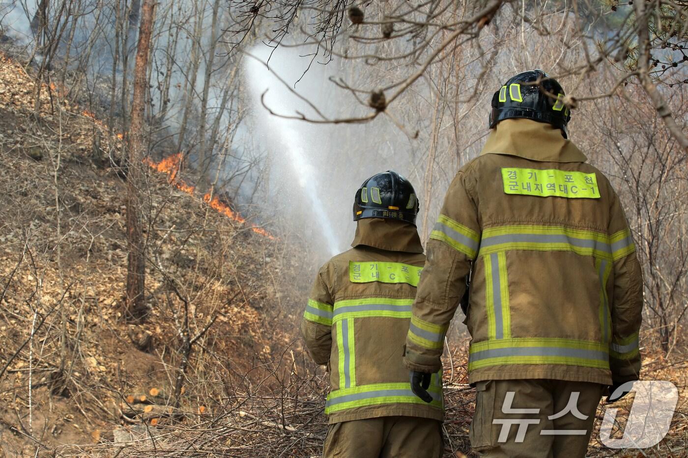산불 자료사진. /뉴스1