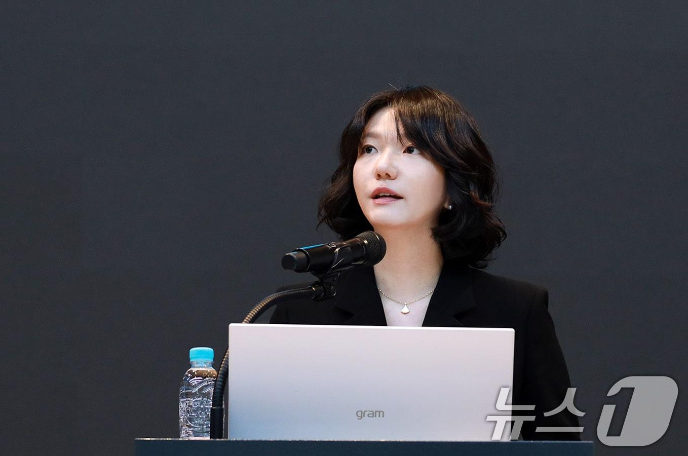 본문 이미지 - 최수연 네이버 대표. &#40;네이버 제공. 재판매 및 DB 금지&#41; 2025.3.26/뉴스1