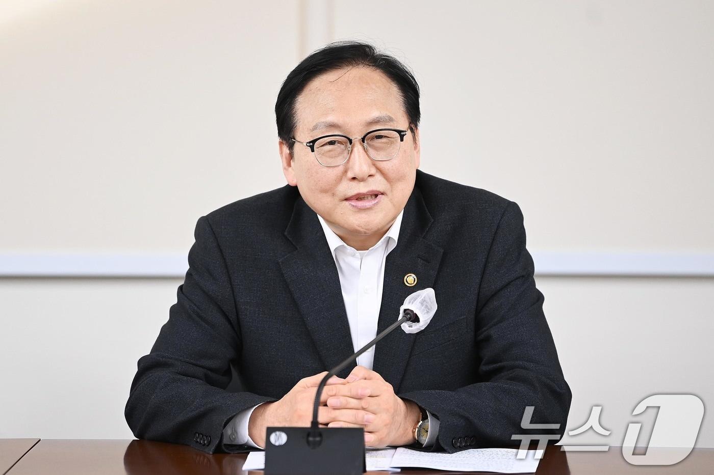 정인교 산업통상자원부 통상교섭본부장이 26일 정부세종청사에서 열린 '수출지역담당관회의'를 주재하고 있다. (산업통상자원부 제공. 재판매 및 DB 금지) 2025.3.26/뉴스1