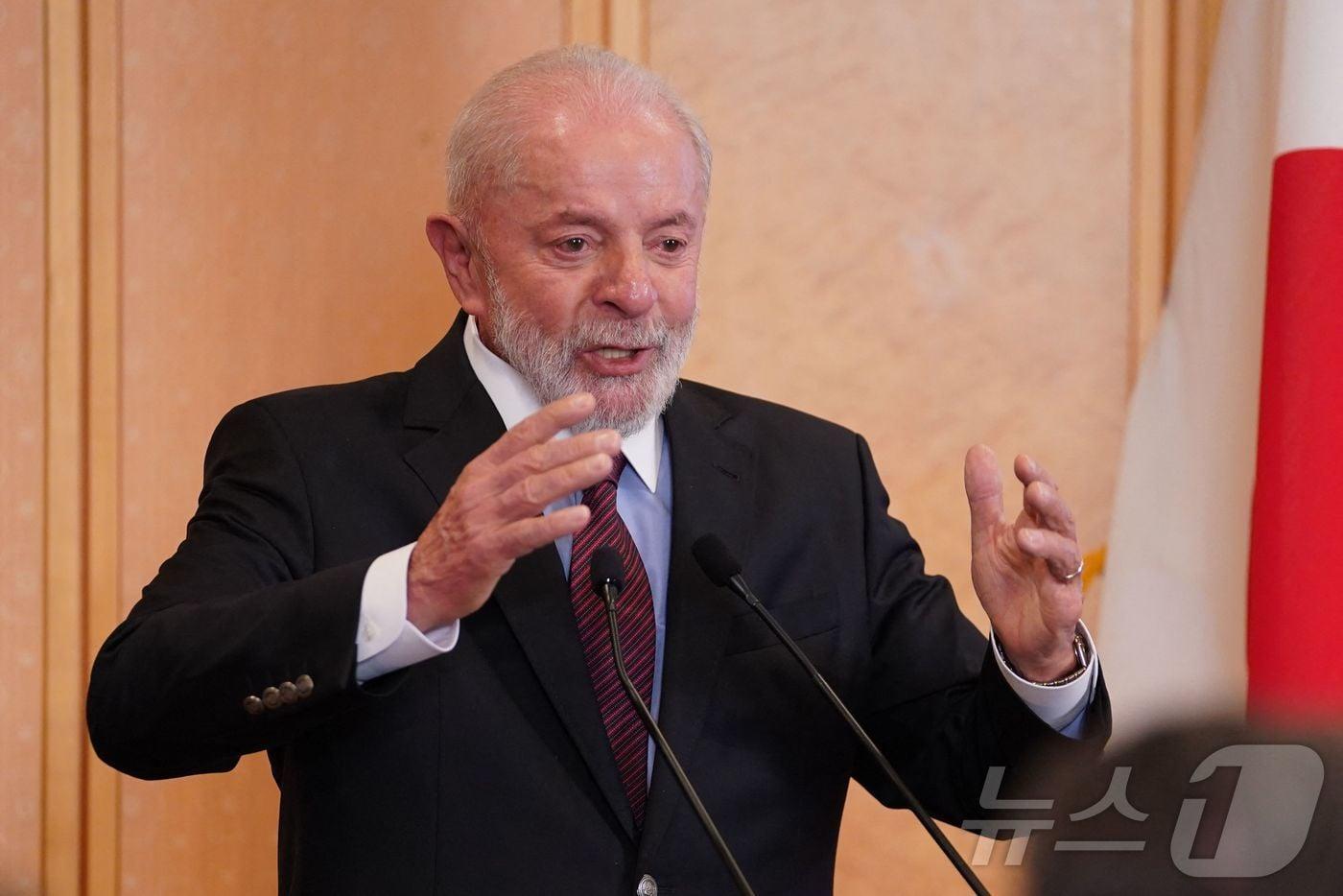 루이스 이나시우 룰라 다 시우바 브라질 대통령ⓒ AFP=뉴스1 ⓒ News1 우동명 기자