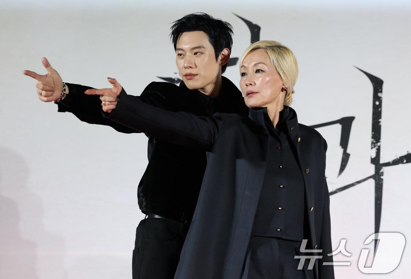 배우 김성철과 이혜영(오른쪽) 2025.3.27/뉴스1 ⓒ News1 권현진 기자